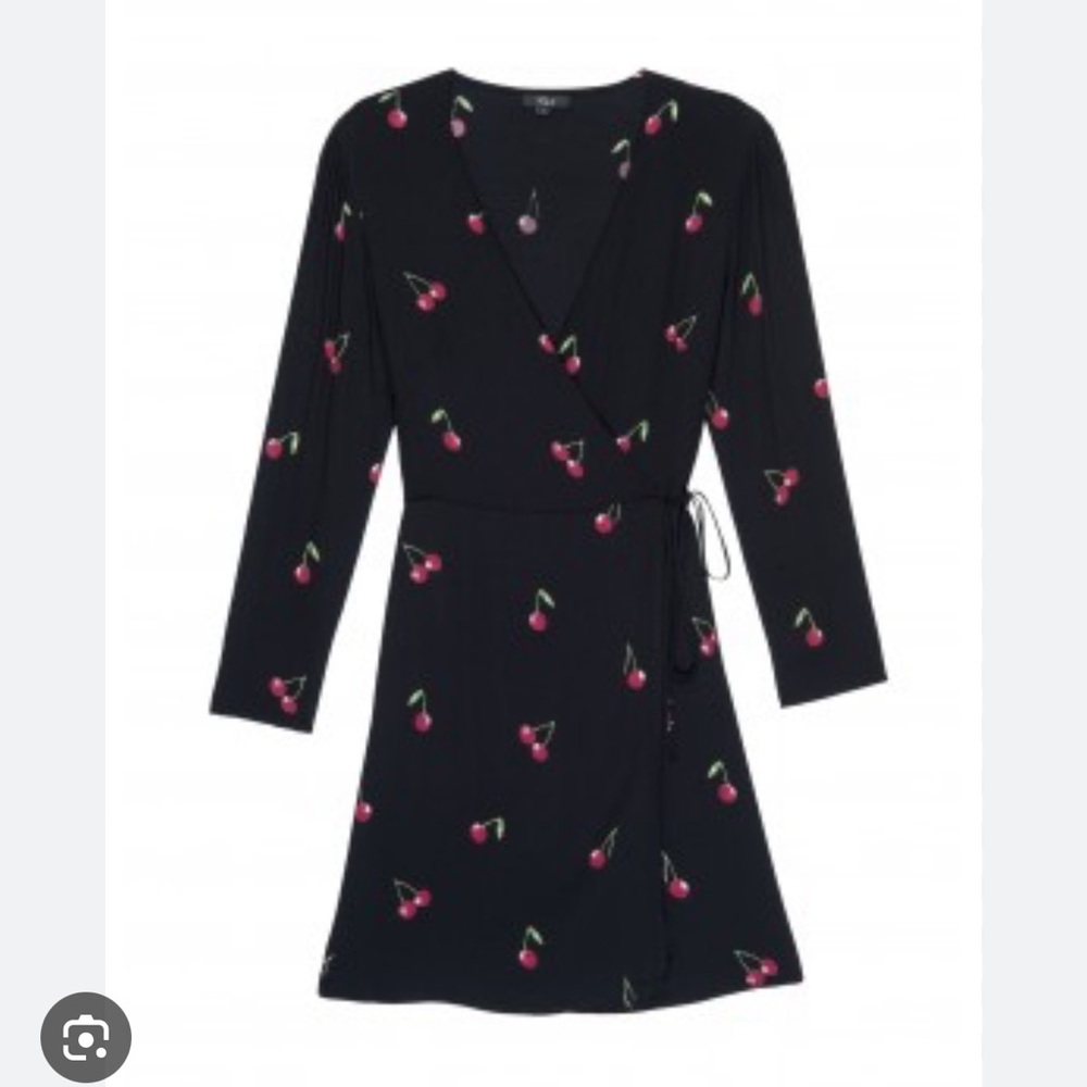 Cherry Print Rails Lola Dress XS